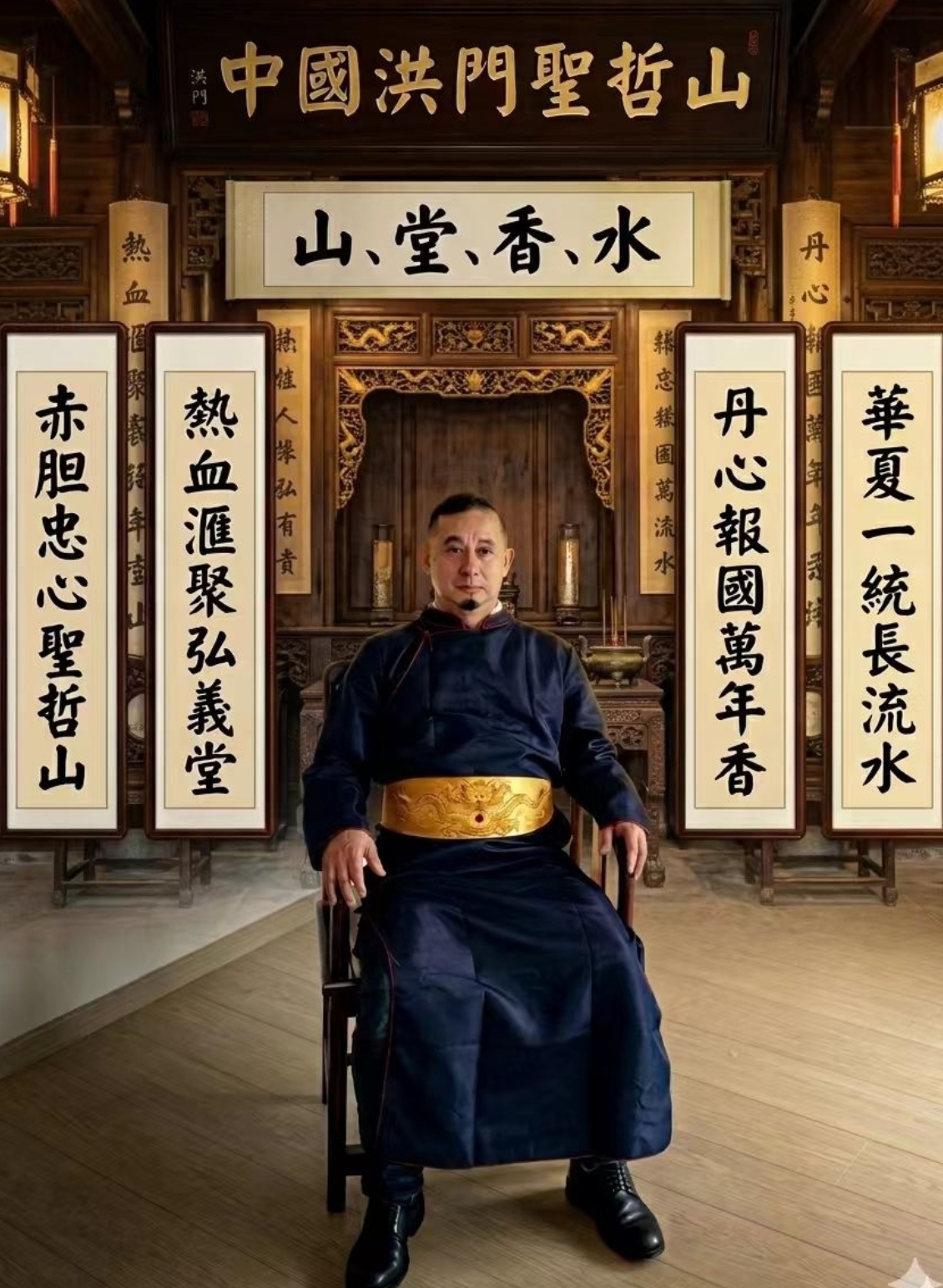 洪門聖哲山山本部會議/世界華人弘義聯合會幹部會議