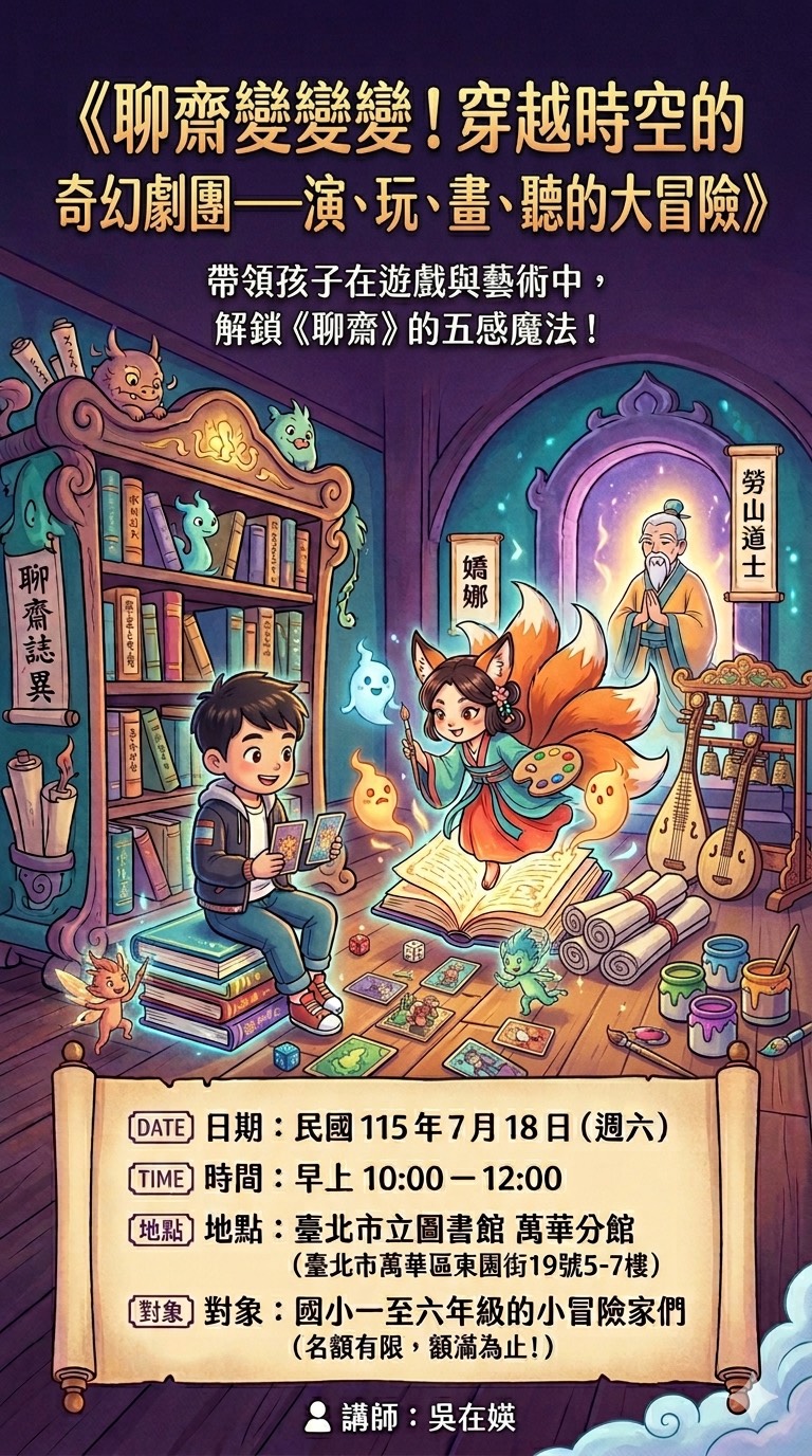萬華分館暑期閱讀活動