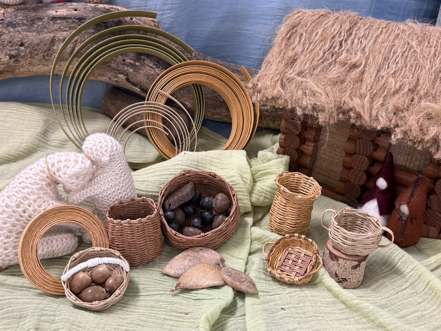 初夏紙籐小籃子手作課