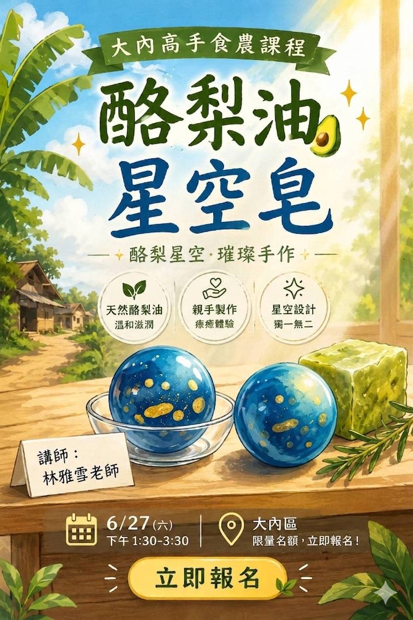 酪梨主題食農教育-酪