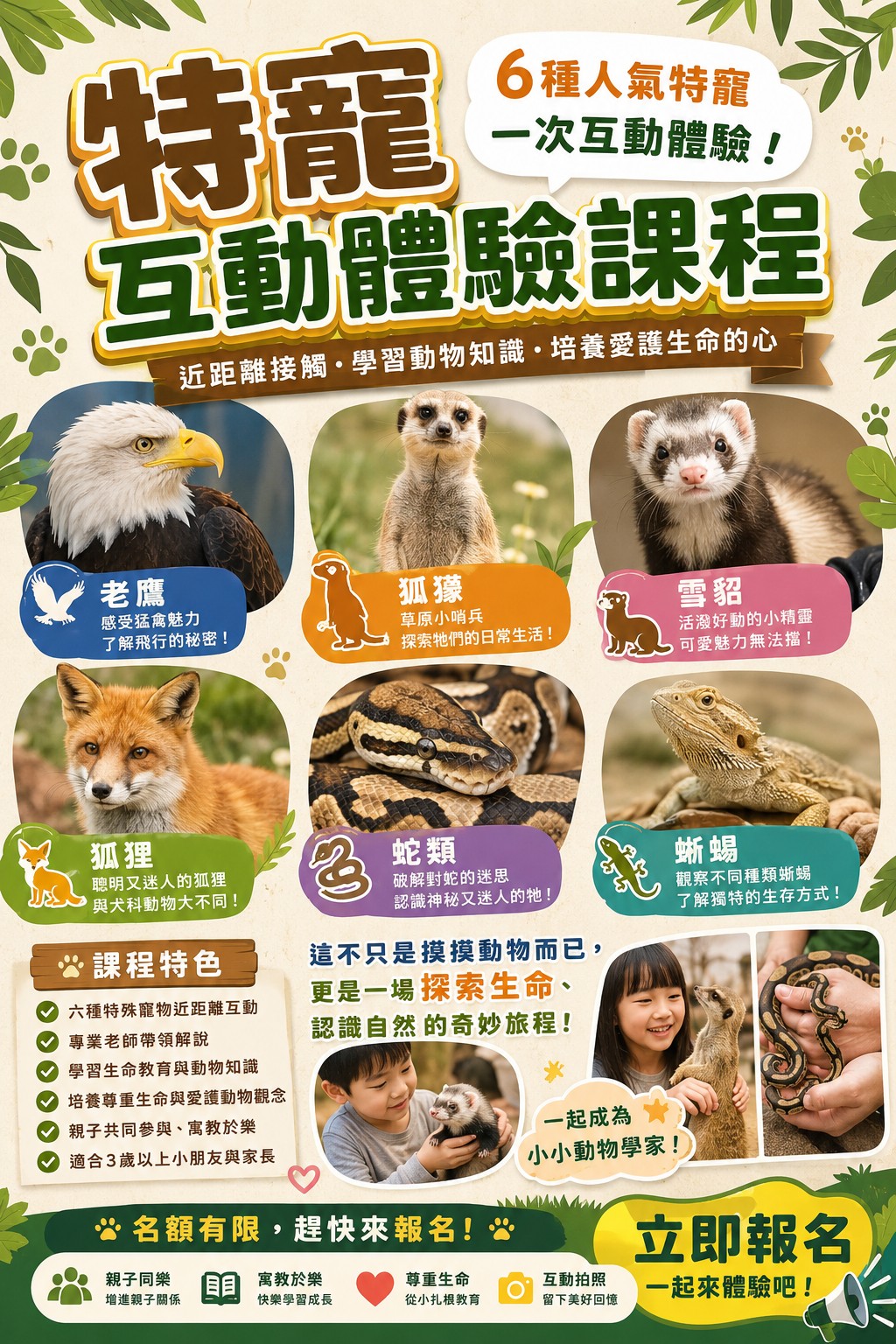 10月特寵寵物課程報