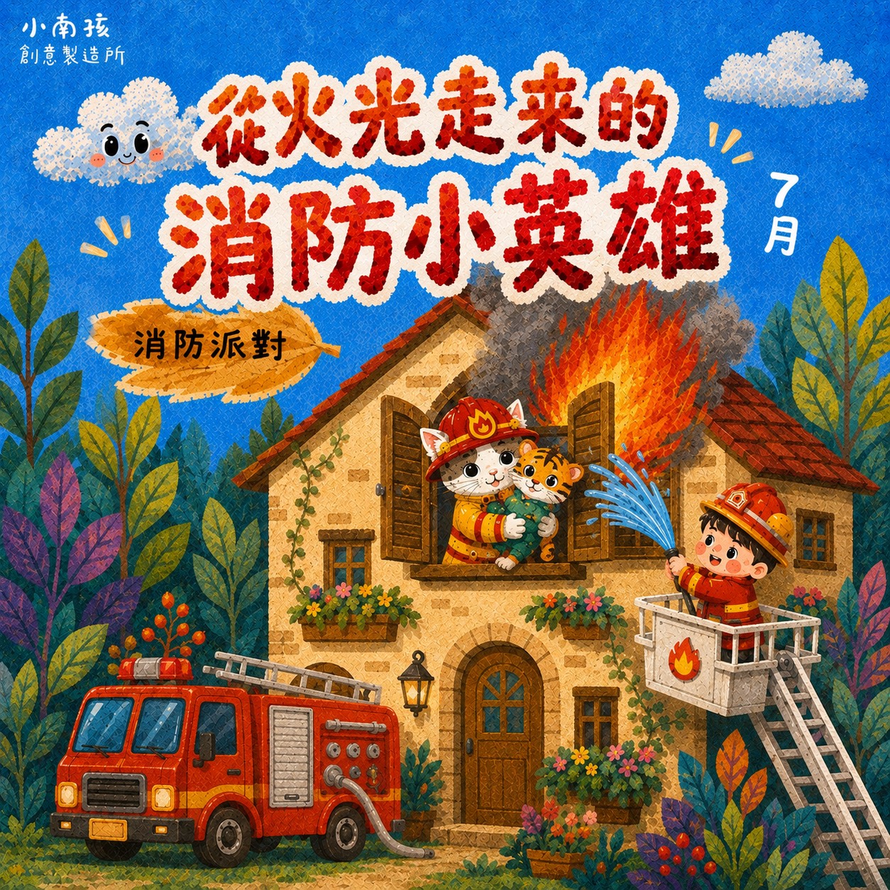小南孩職業活動＿從火