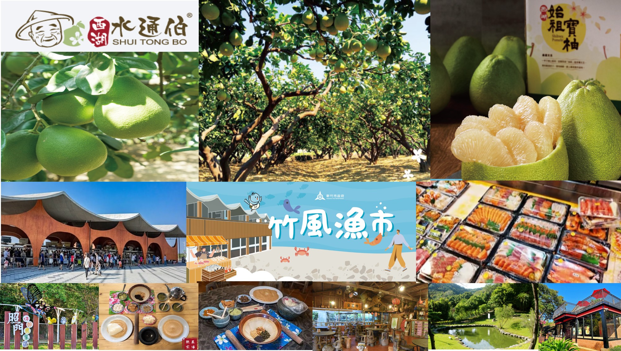 9/13__$1250元__柚見幸福(採柚子)+南寮漁港品海鮮+客家下午茶一日遊（報名截止日 7/20 )