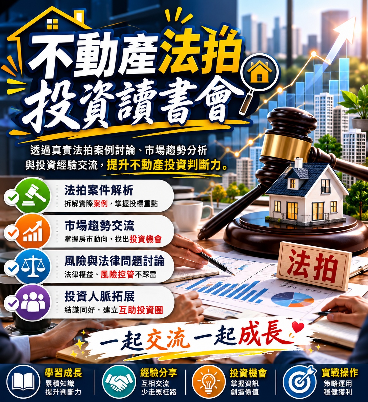 不動產法拍投資讀書會