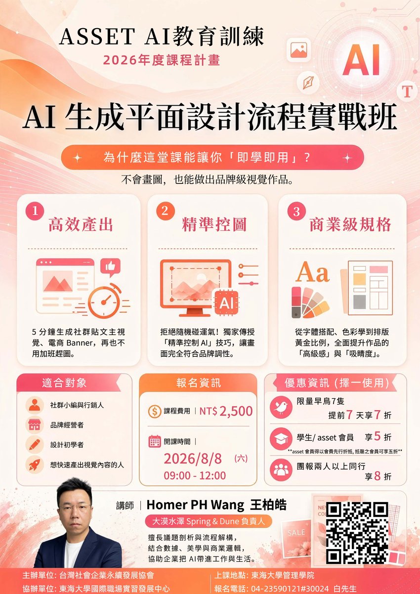 AI 生成平面設計流