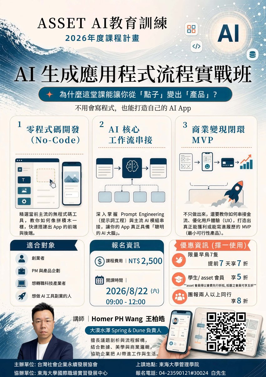 AI生成應用程式流程