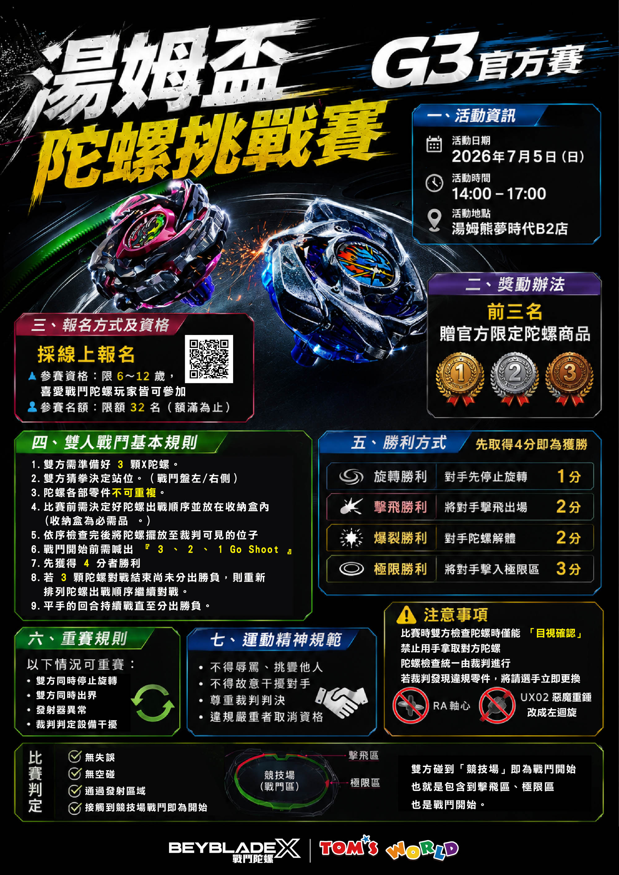 湯姆盃-戰鬥陀螺挑戰