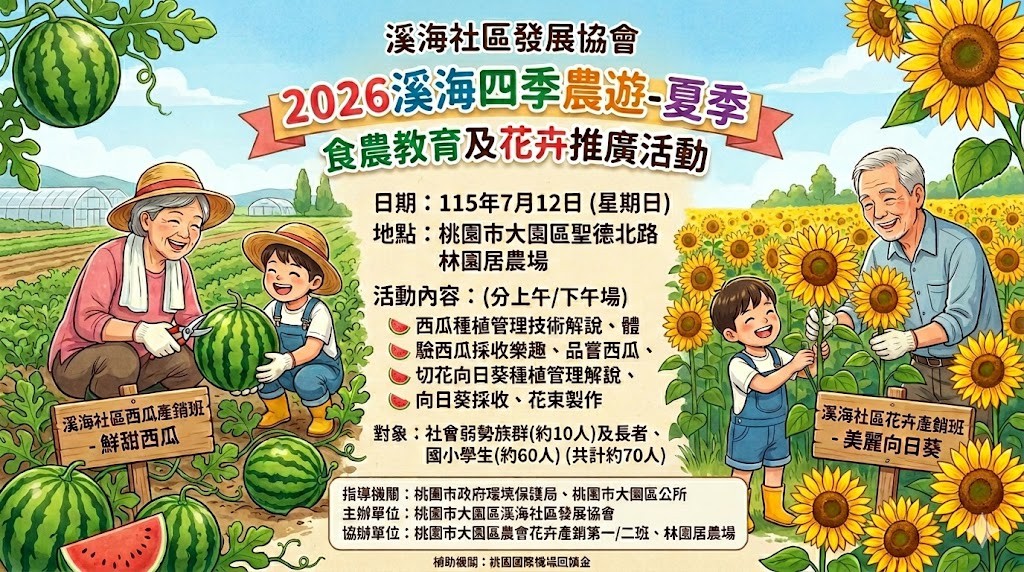 「2026溪海四季農