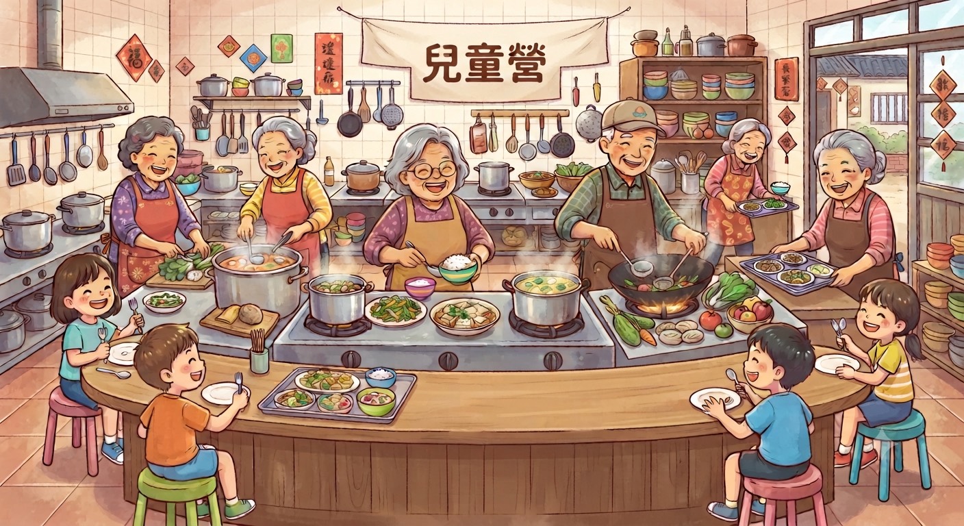 🔥 護持小菩薩！大寮