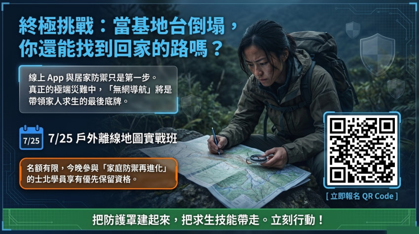 🚨 斷訊求生實戰：離