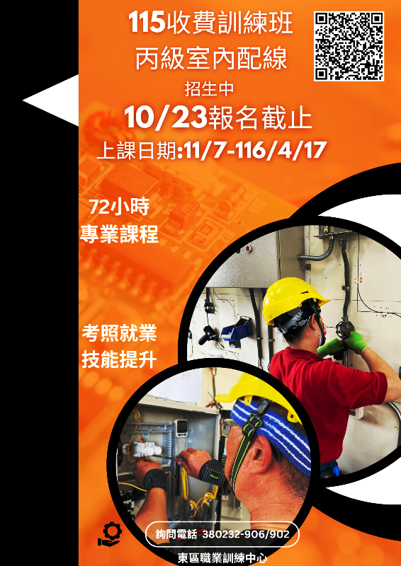 115年度東區職業訓